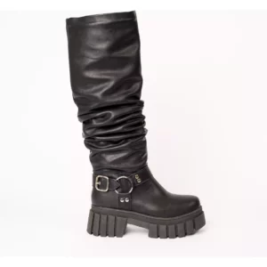 LADY CONFORT BOTA CAÑA ALTA ARRUGADA EXP