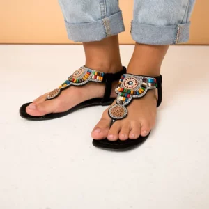 LADY CONFORT SAND OJOTA PIEDRAS