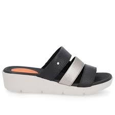 USAFLEX ZUECO TIRAS CUERO/METAL