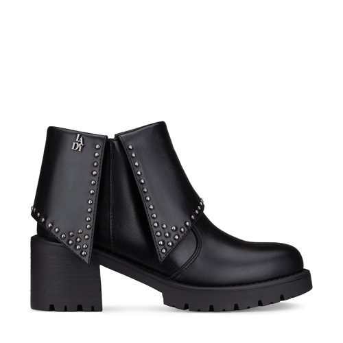 LADY STORK CORALINE BOTA CORTA CUELLO Y TACHAS